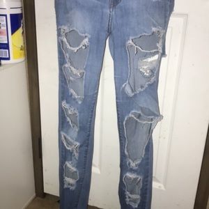 Women's Fashion House Ripped Jeans Size 9